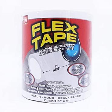 1--Flexible, elastic, water-resistant adhesive tape