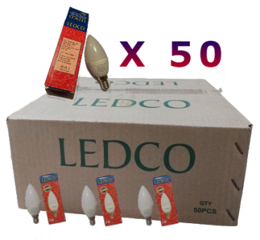 50-مصباح / لمبة بلحة ليد اضاءة دافئة ( وورم ) 5 وات