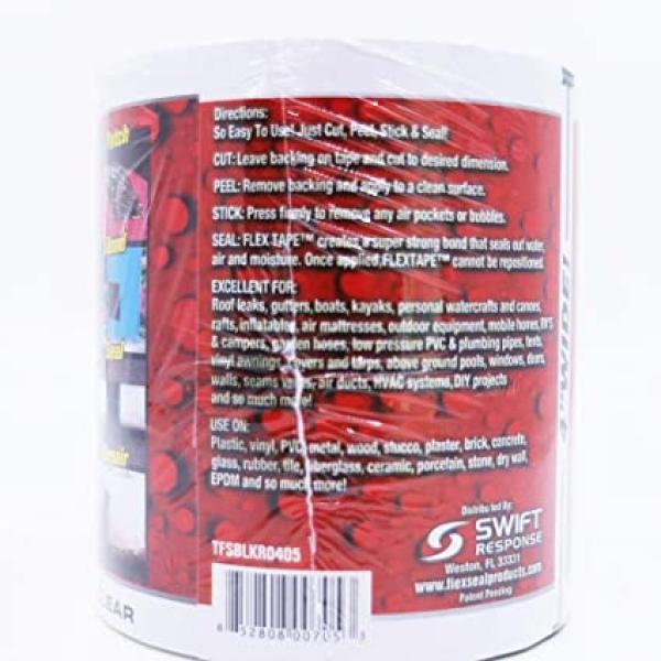 1--Flexible, elastic, water-resistant adhesive tape