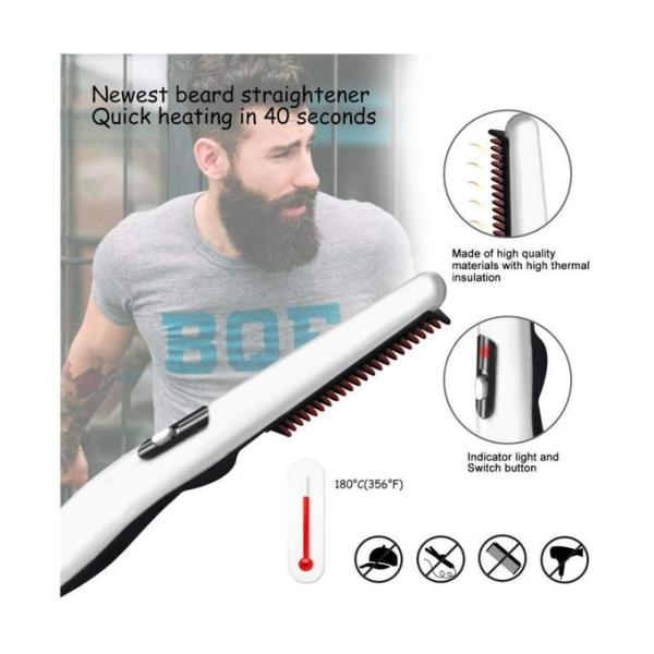 1--Styler V2 Beard & Hair Straightener