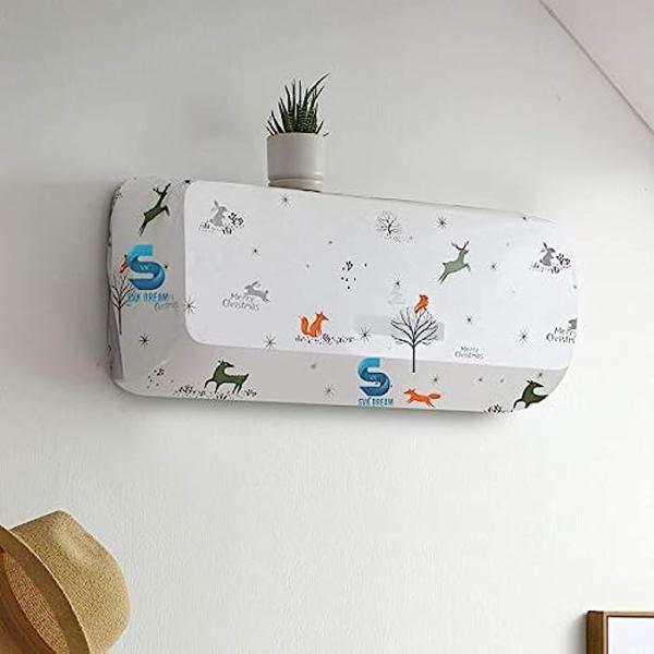 Split Dust Moisture Proof Waterproof with Air Conditioner Case,1.5 HP (86x20x31cm) 