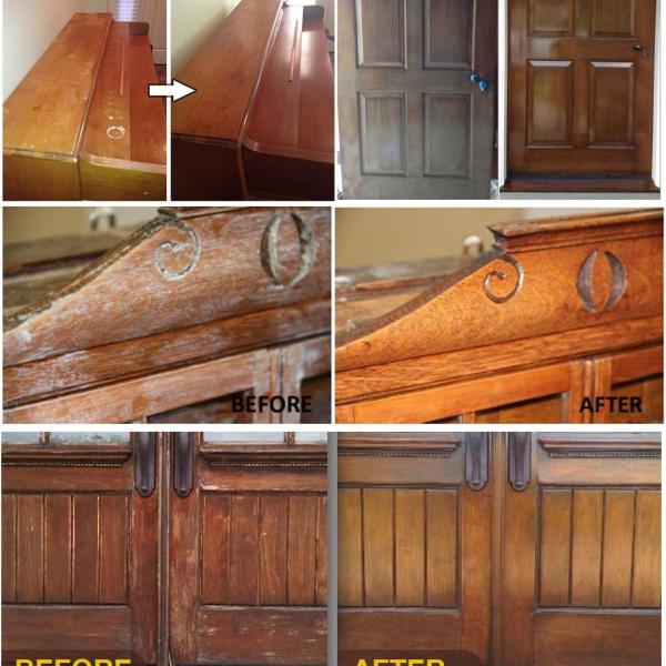 Beewax Wood Polish, Wood Seasoning Beewax, Protector Wax, Beeswax Home Cleaning for Use On Wood,Restore Luster of Furniture