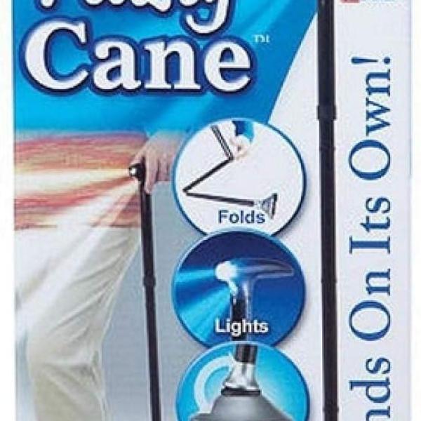 TRUSTY CANE 3 in 1 Folding Cane with LED Flashlight