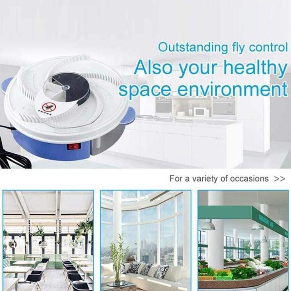 Electric fly killer USBAC220V, Anti Mosquito Electric Flycatcher Fly Pest Trap Zapper Killer Contro 