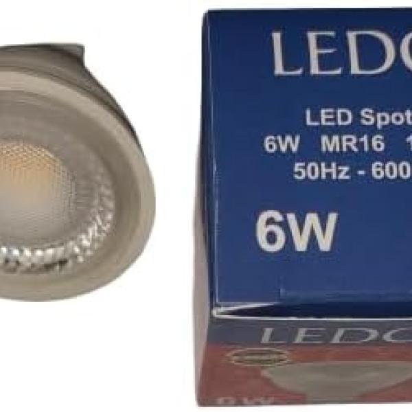 1-1-Spotlight LED Warm Light (Warm) 6W Works on Electricity 100-260V